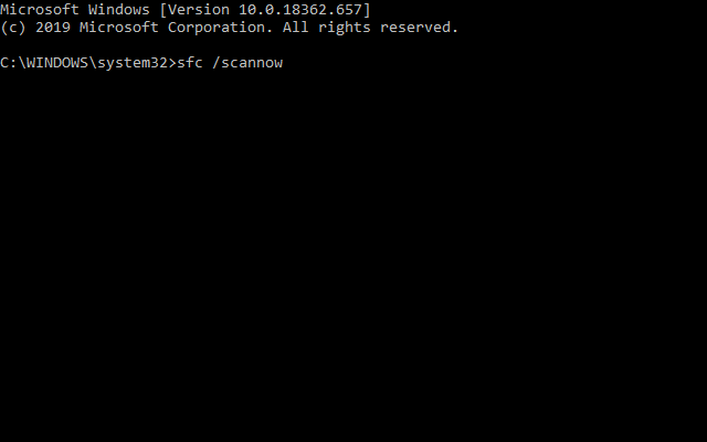 sfc /scannow command Windows Update Error Code 80244010