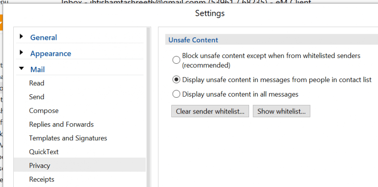 eM Client doesn't download attachments? Here's why