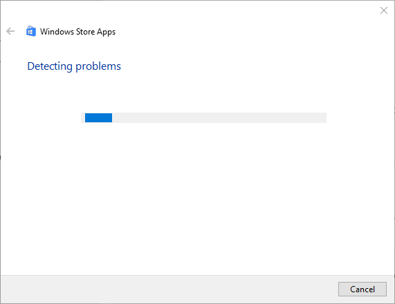 Windows Store Apps window 0x803fb107 microsoft store