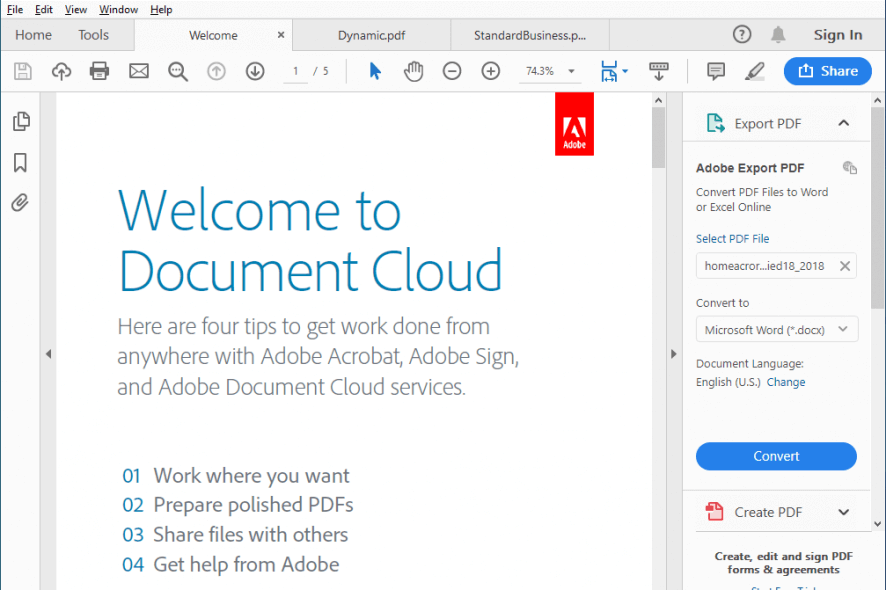 how to download acrobat reader dc