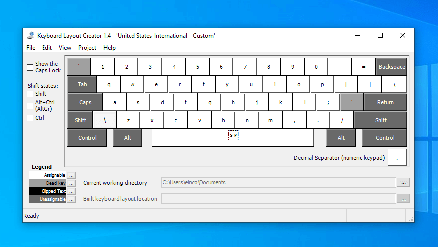 windows 10 powershell remap keyboard
