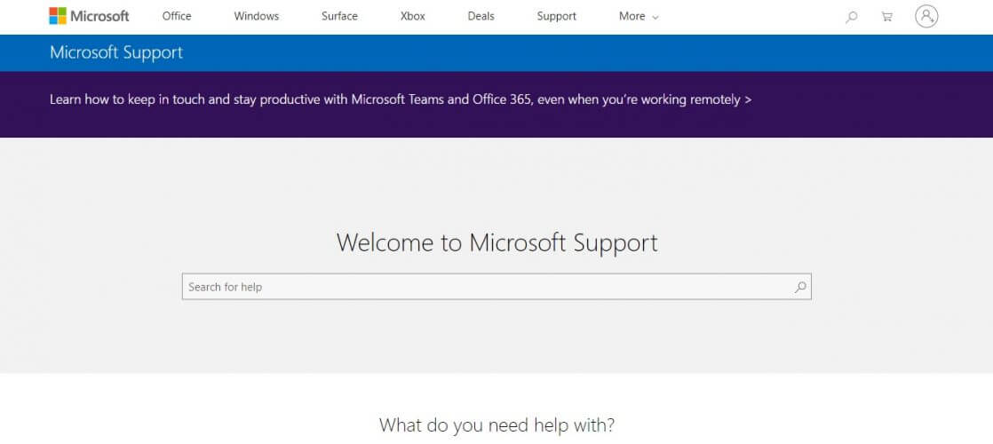 Microsoft support - Windows Exchange data storage error