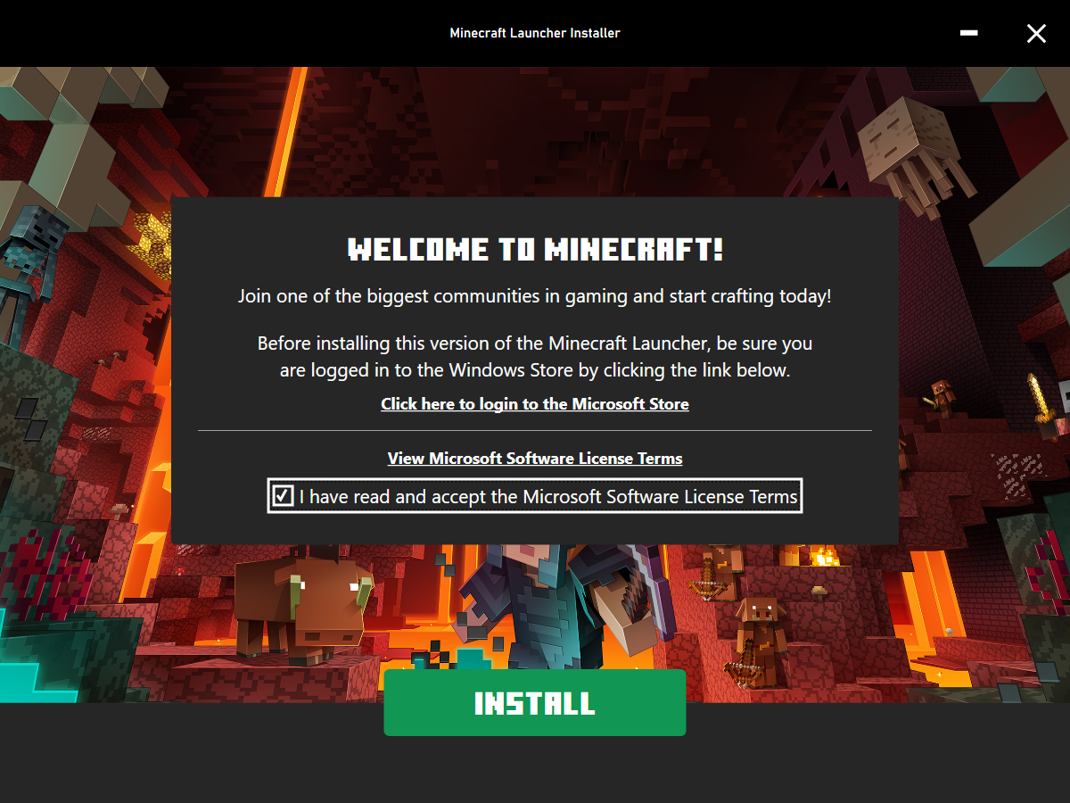 install Minecraft