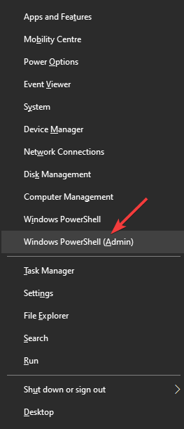 PowerShell menu - OneDrive error on shutdown