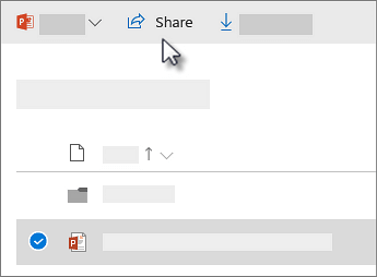 Share button - OneDrive authentication error