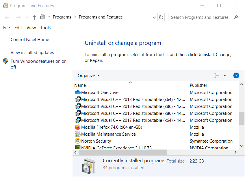 Fix Microsoft Visual C Installation Error 0x