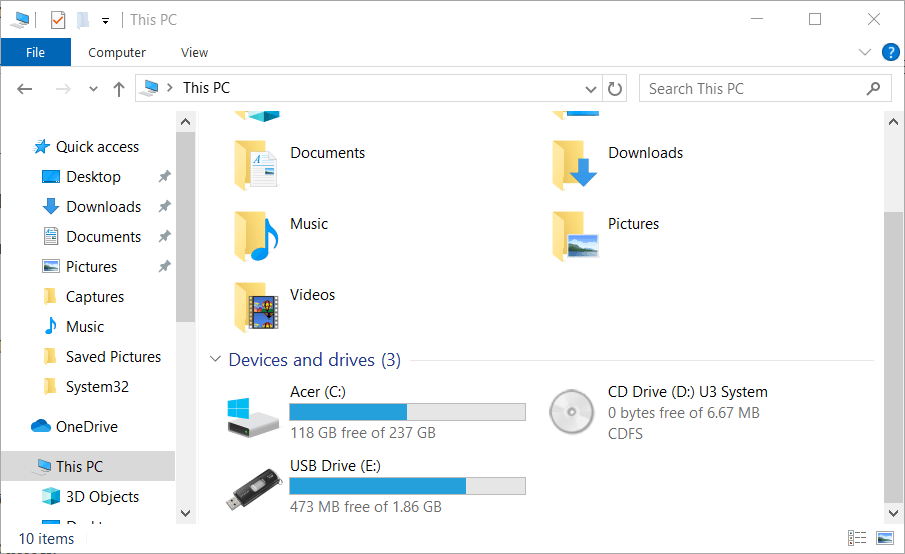 This PC the item can’t be copied because it is too large for the volume’s format
