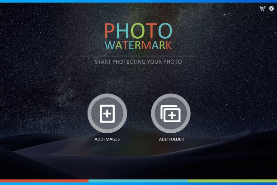 WonderFox Photo Watermark interface