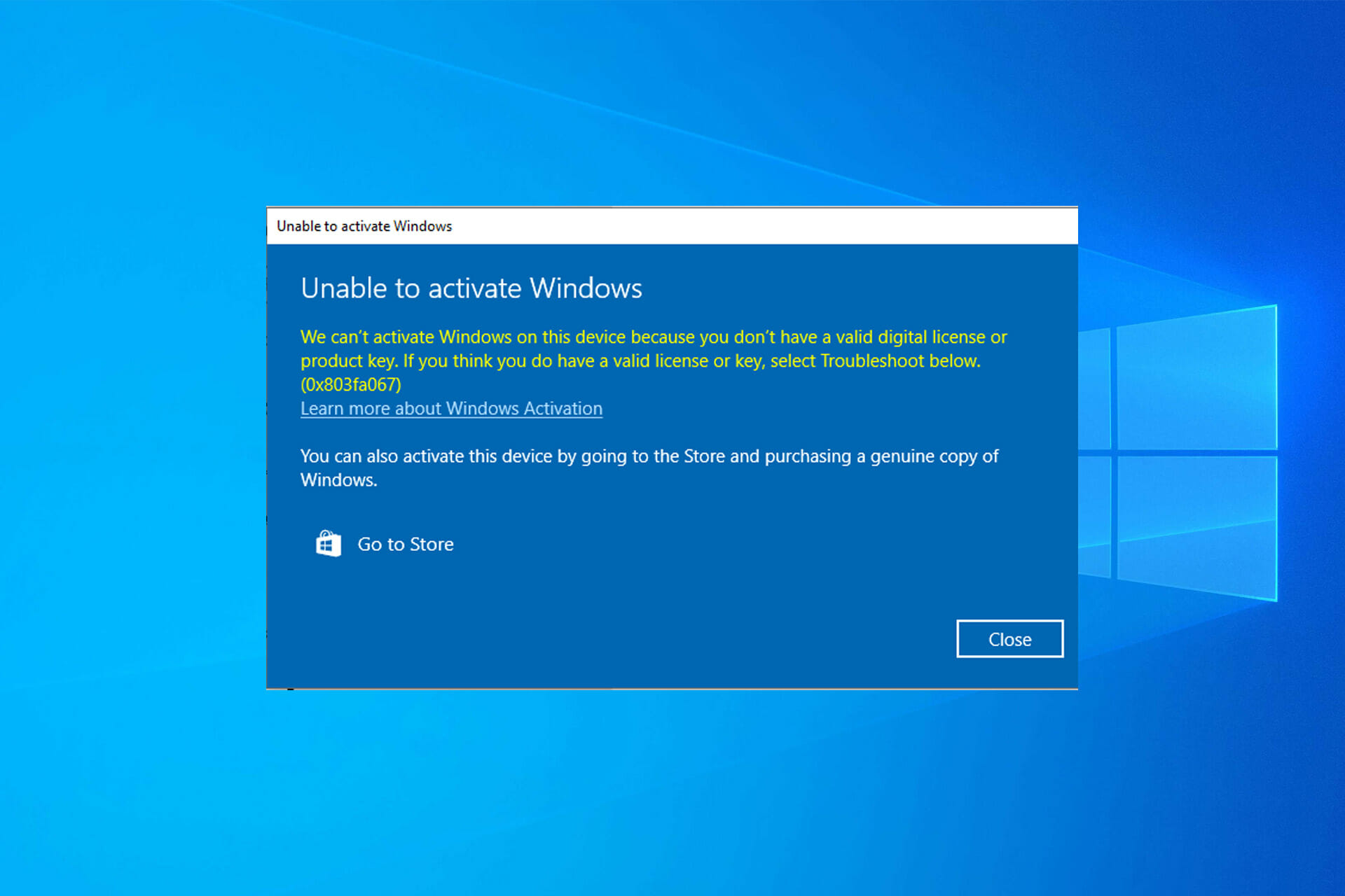 activation key that doesn't work windows 10 11