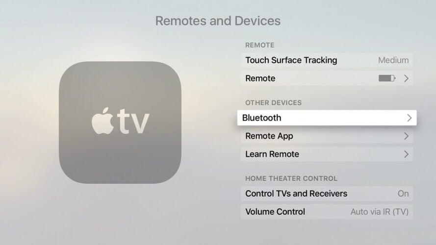 bluetooth apple tv not finding airpods or headphones