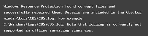 corrupt files