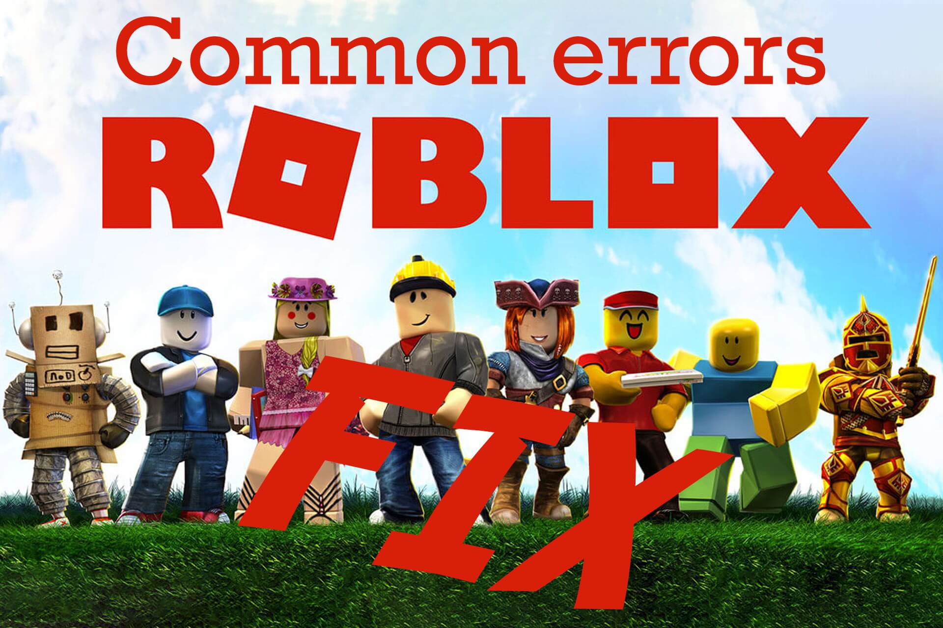 fix roblox problems