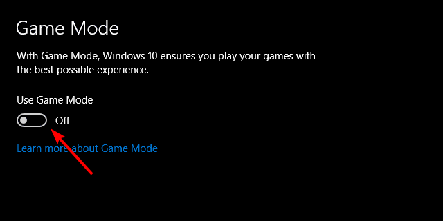 gmae-mode-off full screen game keeps minimizing
