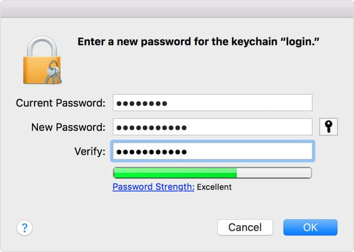 enter new password for the keychain itunes error cannot verify the identity of the server