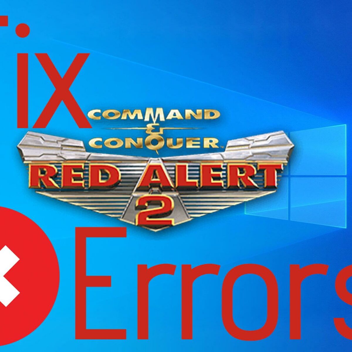 Land Børnehave Pebish How to fix Red Alert 2 issues in Windows 10/11