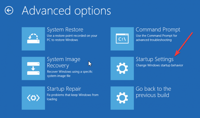 startup settings windows resource protection could not start the repair service