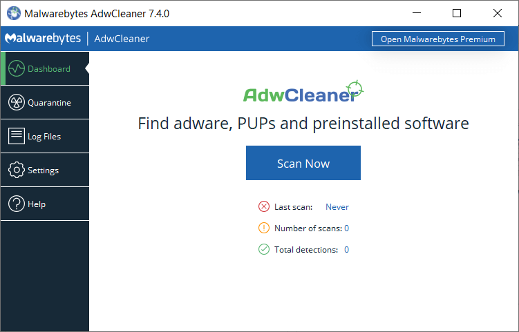 Malwarebytes AdwCleaner ffxiv unable to complete version check / update