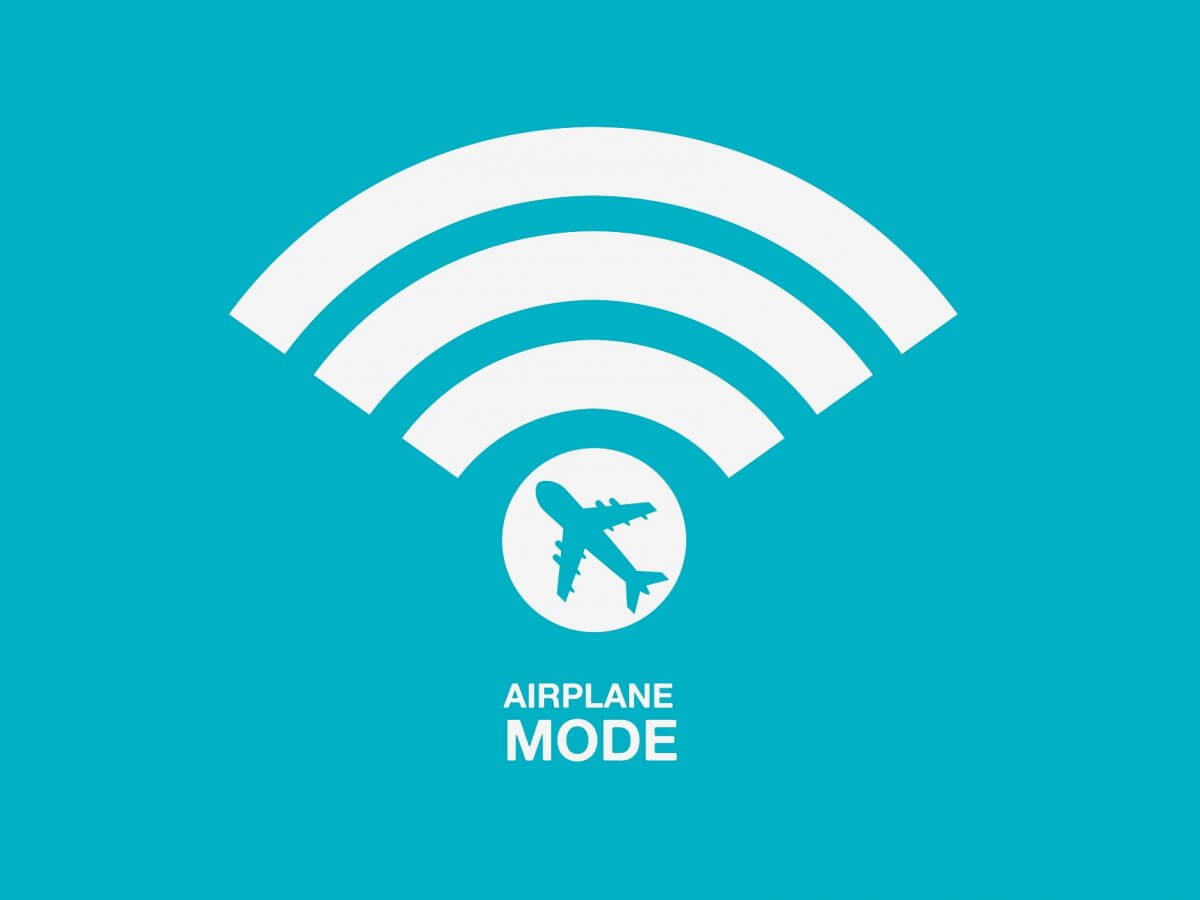 phone stuck on airplane mode