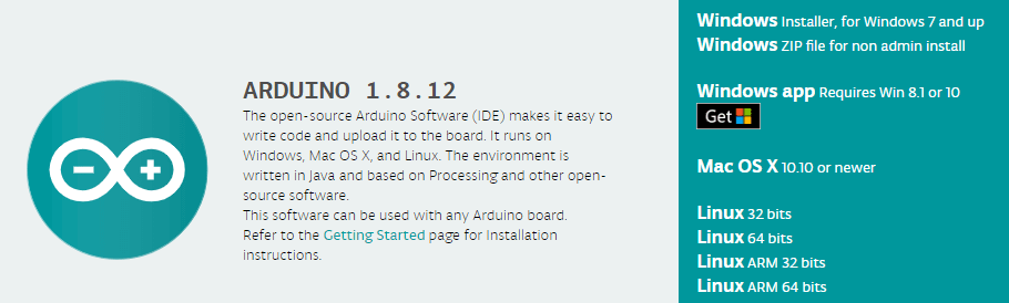 arduino ide download windows