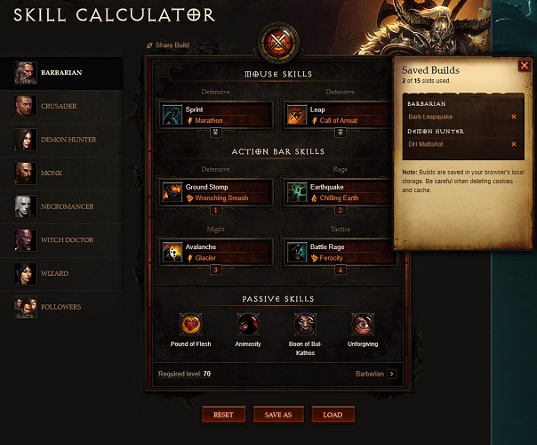 Diablo 3 skills overview