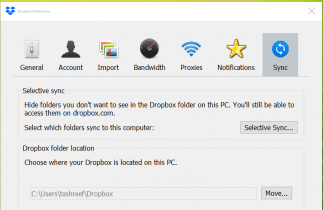 how to activate dropbox smart sync