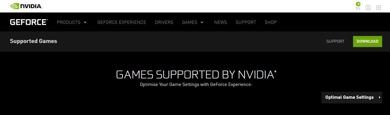 GeForce Experience supported games - GeForce Experience not finding games