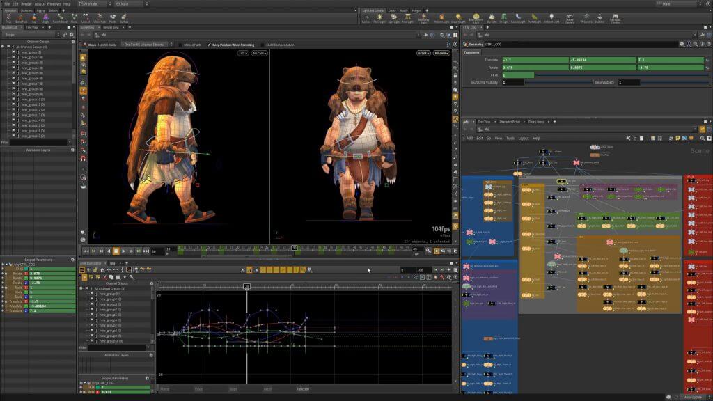 Houdini_best game animation software
