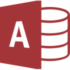 The logo of Microsoft Access