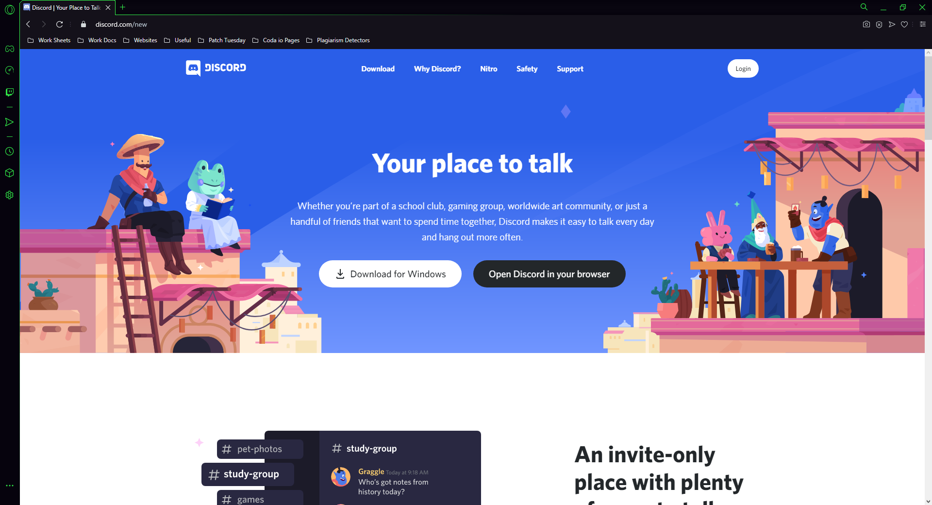 discord browser