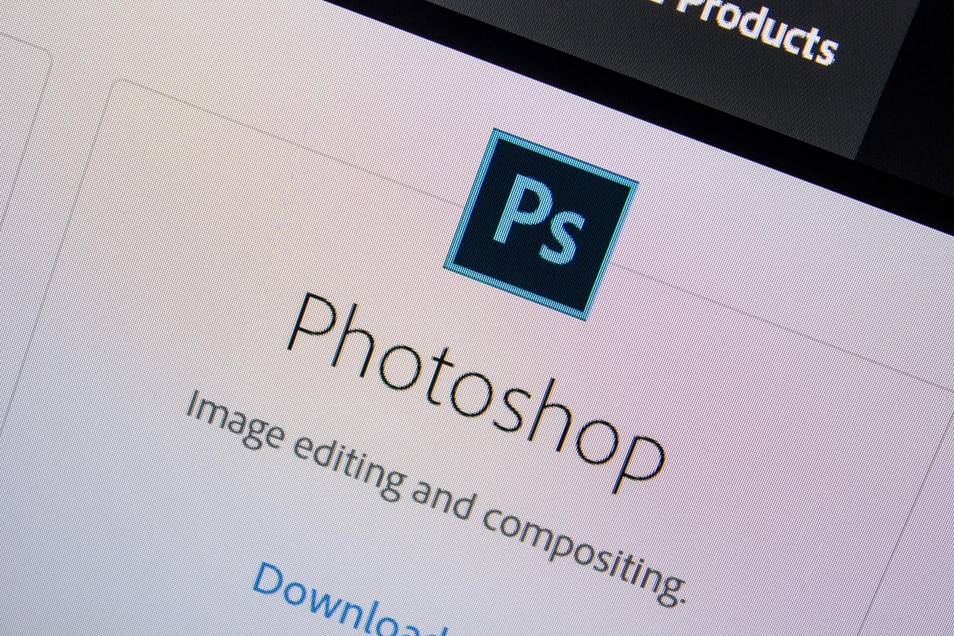 cannot get photoshop cc to download