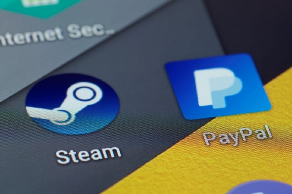 How to fix PayPal payment failing on Steam