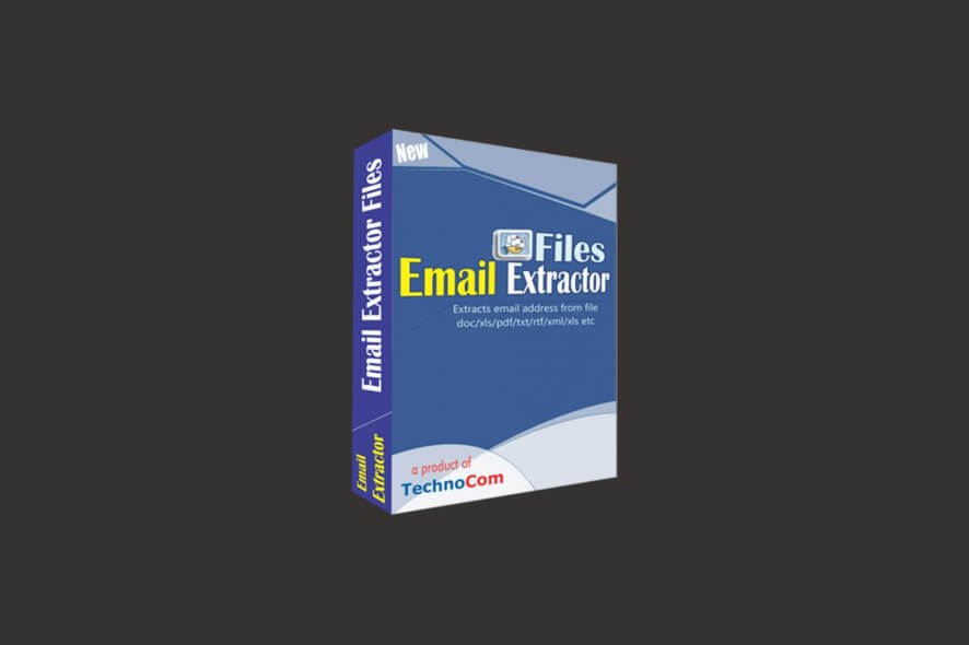 Technocom Email Extractor File software