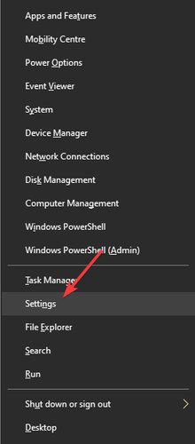 WinX menu settings - OneDrive error 0x8004def5