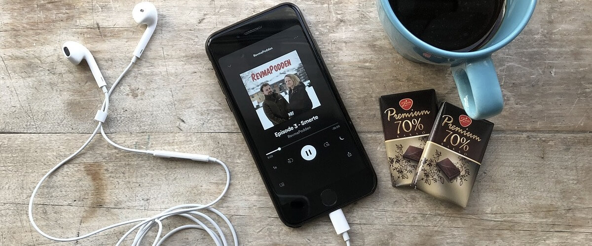 podcast on Iphone