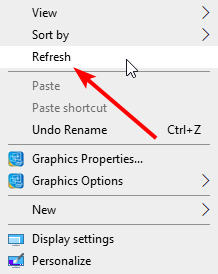 refresh windows 10 fix corrupted icons and shortcuts