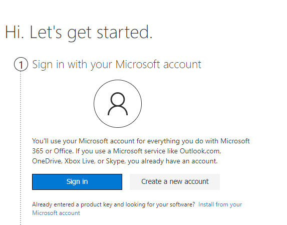 how to sign in in microsoft 365