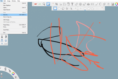 save Autodesk SketchBook Pro to Dropbox PC