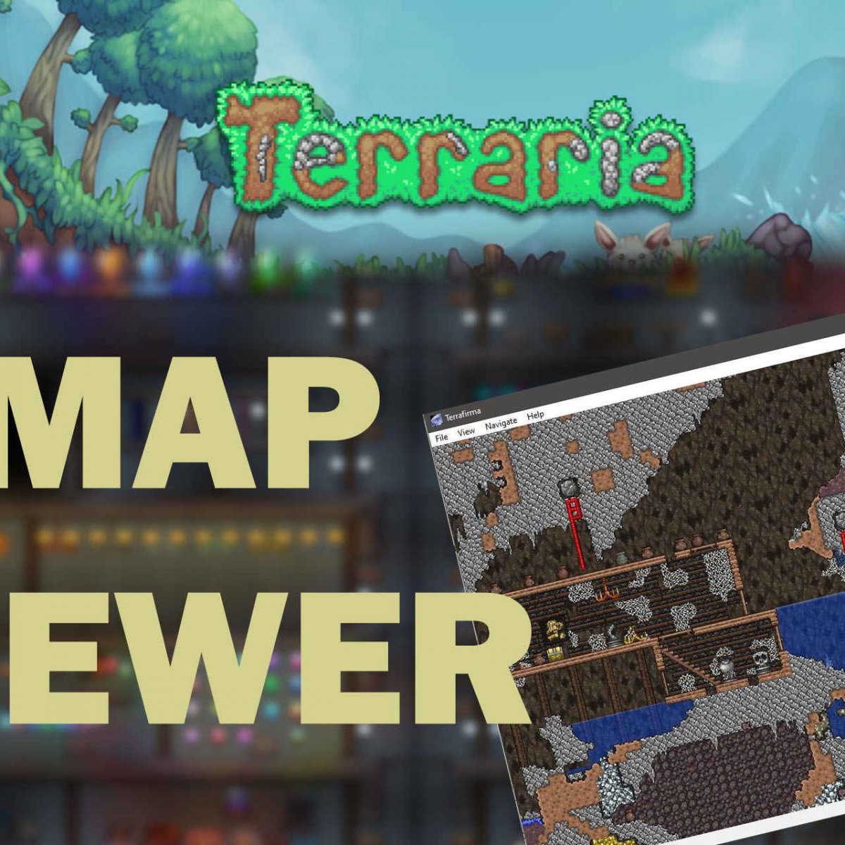 how to terraria maps ios