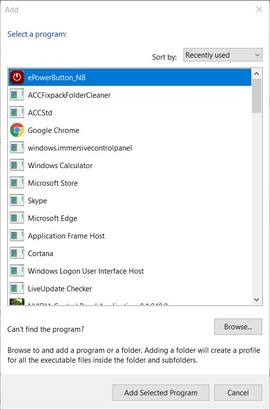Add window minecraft not using gpu