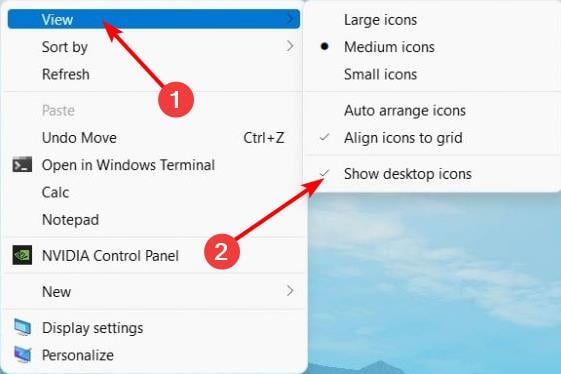 view 11 fix corrupted icons and shortcuts in windows 10