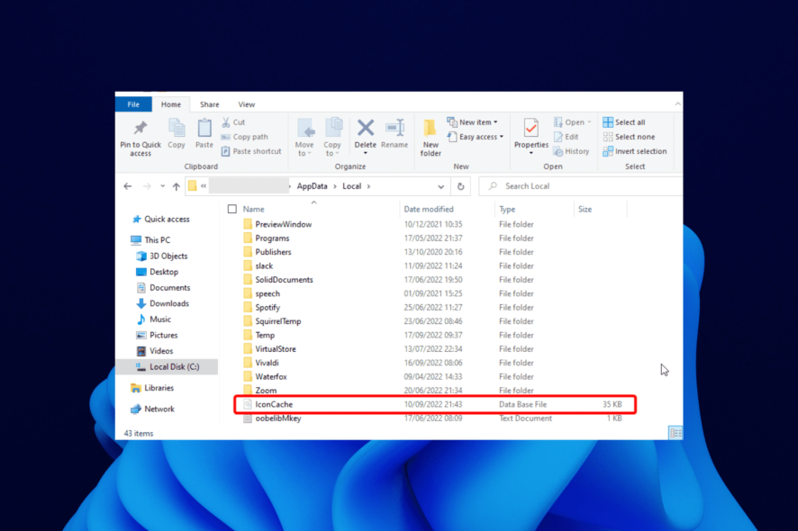 windows 10 fix corrupted icons and shortcuts