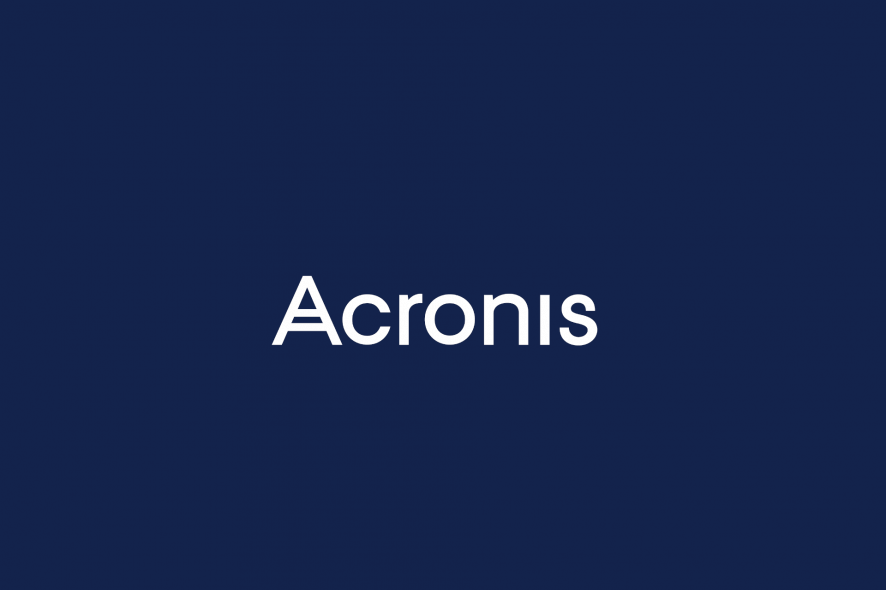 Acronis True Image Windows 10 restore