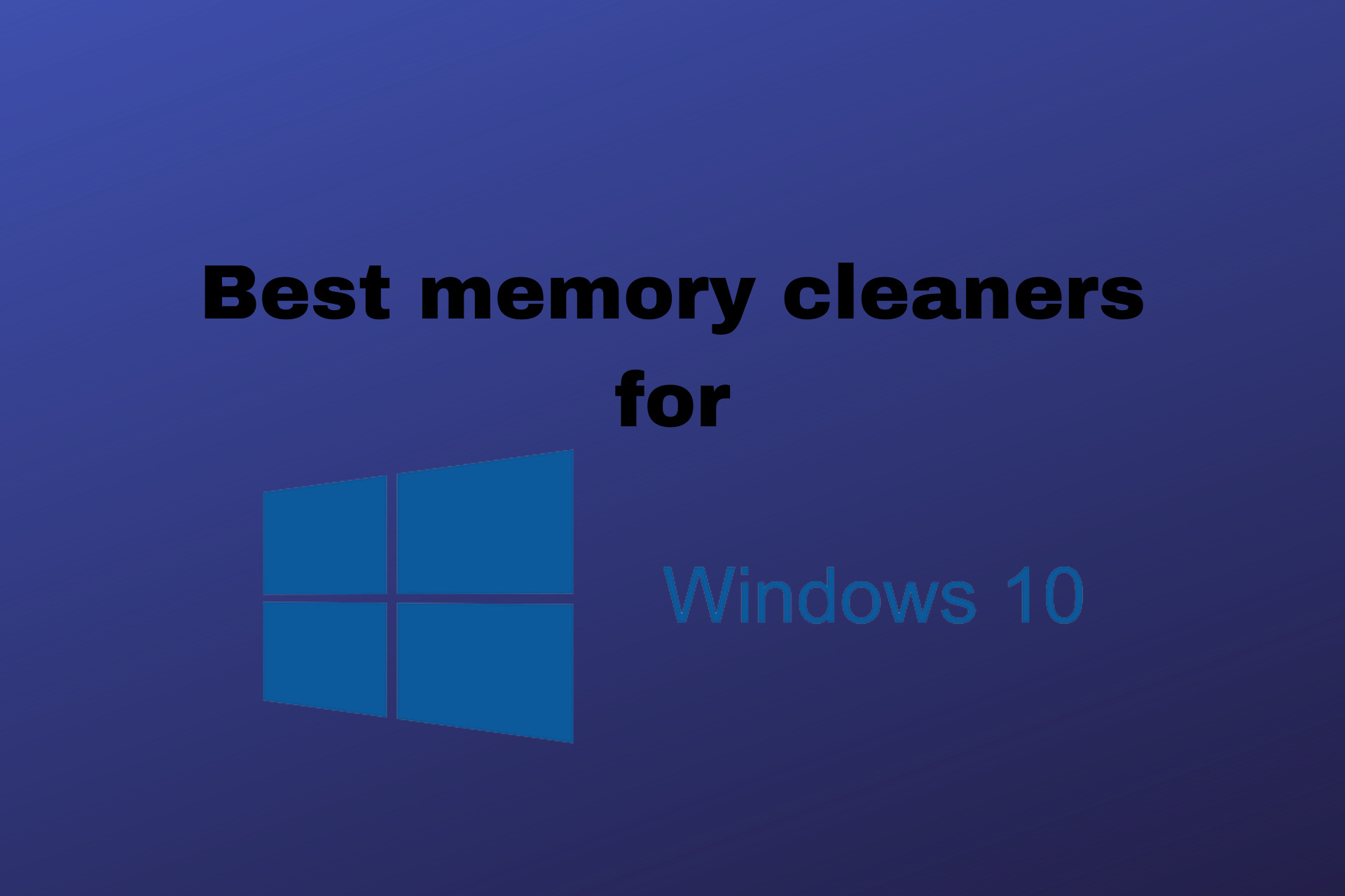 memory clean for pc