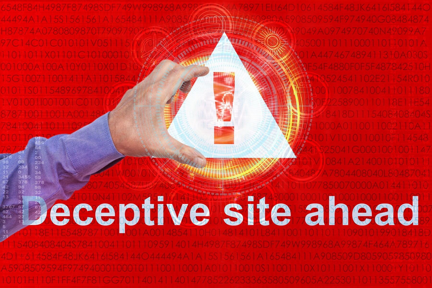 Deceptive site ahead! warning in Chrome