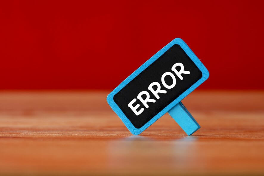 Fix Windows error 8020002e