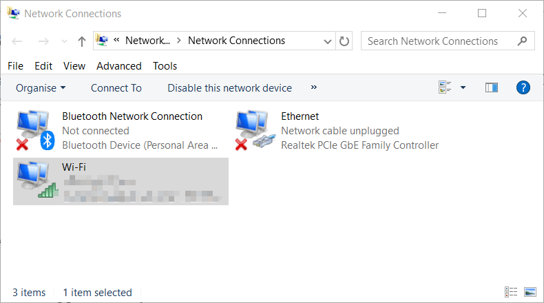 Network Connections applet hulu error code 301, 95