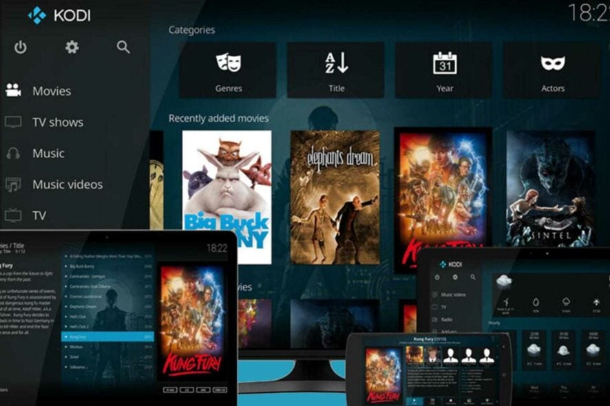 Fix One or more items failed to play on Kodi error