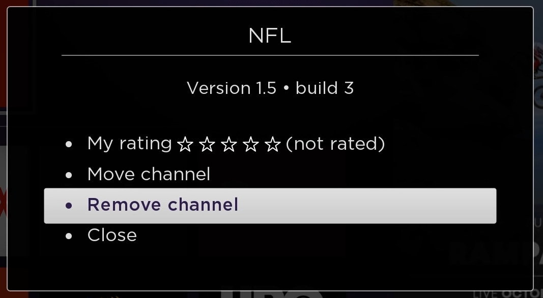 Remove channel option amazon prime video error code 9074