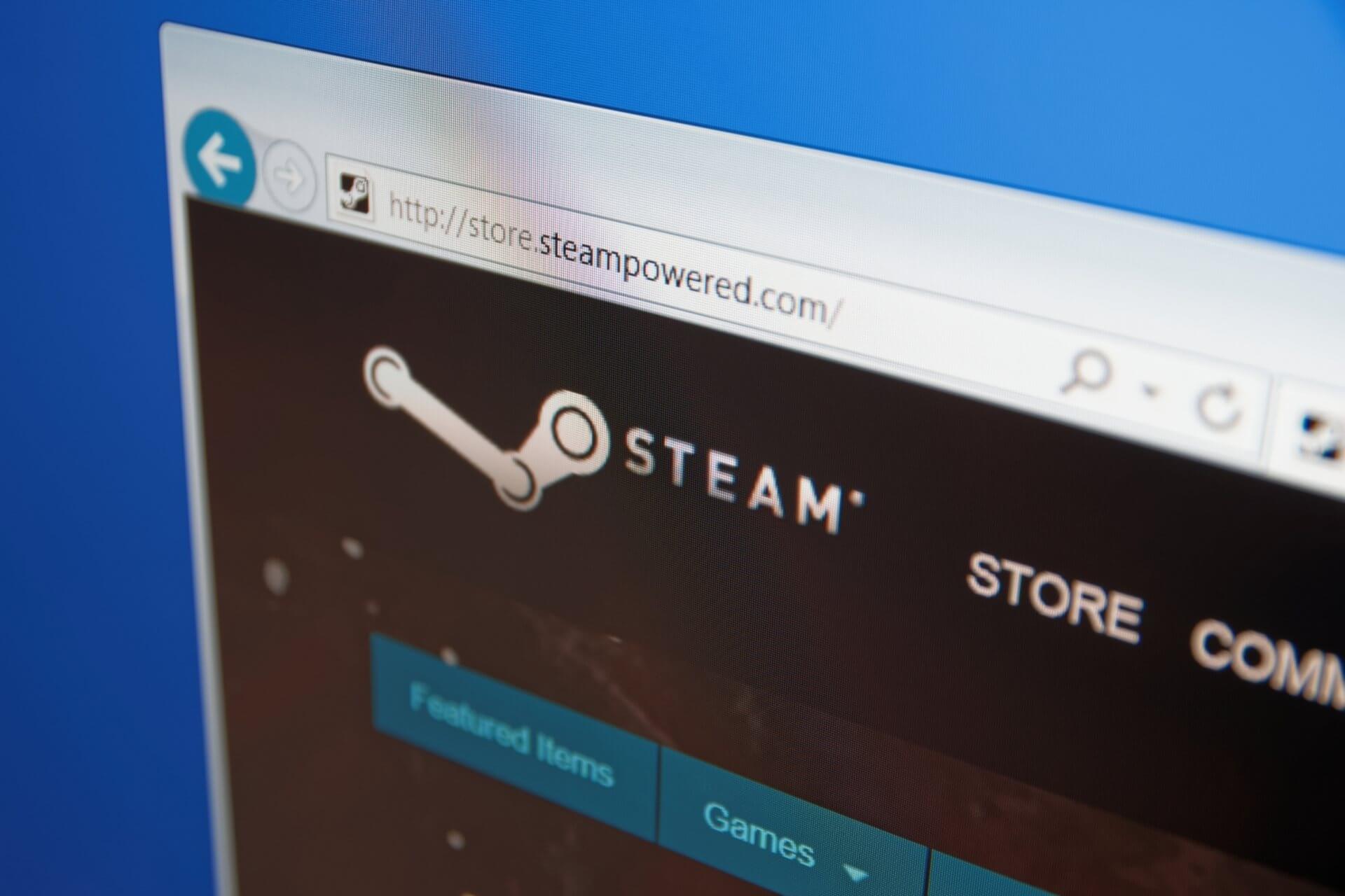 Steam browser not working
