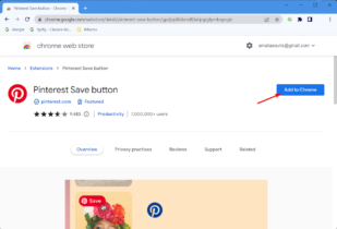 How To Easily Add Pinterest Buttons Directly In Your Browser